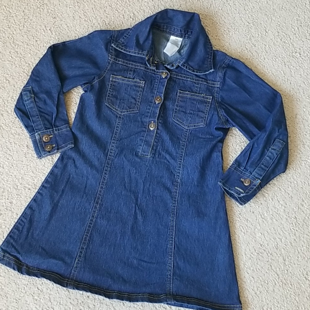 ❤️4/$20 Avon Classic Blue Denim Dress/Tunic